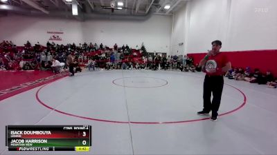 106 lbs Cons. Round 4 - Isack Doumbouya, Legend vs Jacob Harrison, Mountain View