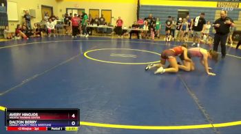 110 lbs Round 2 - Avery Hinojos, Wichita Training Center vs Dalton Berry, Cowley County Freco Wrestling