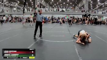 120 lbs Round 2 (8 Team) - Jeremy Cannedy, Junior Terps Express vs John Mozzani, Kraken