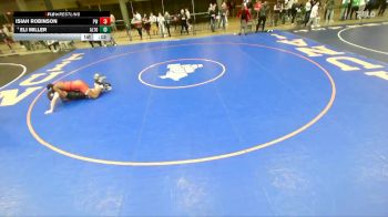 175 lbs Cons. Round 6 - Eli Miller, Unattached vs Isiah Robinson, Proviso West