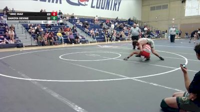 149-155 lbs Round 2 - Eric Diaz, Oregon City High School vs Dakota Devine, Estacada