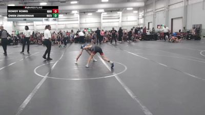 68 lbs Round 1 (6 Team) - Rowdy Romig, Neighborhood Wrestling vs Owen Zimmerman, Mat Assassins