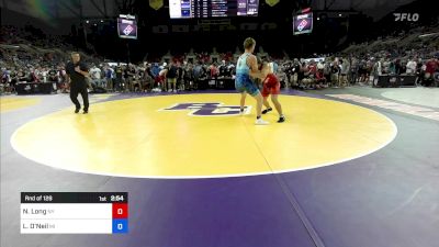 215 lbs Rnd Of 128 - Noah Long, NY vs Layne O'Neil, MI