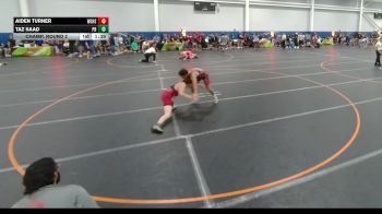 157 lbs Champ. Round 2 - Taz Saad, Unattached vs Aiden Turner, Unattached