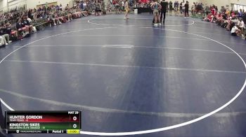140 lbs Semis & 1st Wrestleback (8 Team) - Hunter Gordon, Team Texas vs Kingston Sikes, Oklahoma Elite Orange