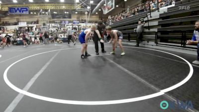 90-100 lbs Rr Rnd 1 - Cayden Beavers, Harrah Little League Wrestling vs Oliver Dunson, Shelton Wrestling Academy