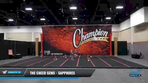 The Cheer Gems - Sapphires [2021 L1.1 Youth - PREP] 2021 Wolfpack Championship