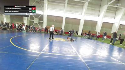 62 lbs Cons. Round 3 - Stetson Wiberg, Westlake Wrestling Club vs Porter Jenkins, Shootbox Wrestling Club