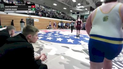 285 lbs Semis & 1st Wb (8 Team) - Ashten Dorhout, Madison vs Nate Struck, West Central