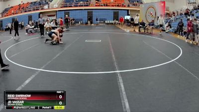 120 lbs Cons. Semi - JD Vassar, Gilman School vs Reid Swirnow, McDonogh School