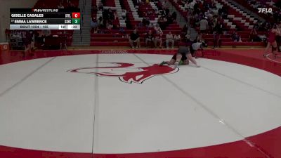 185 lbs Cons. Semi - Emma Lawrence, Smiths Station Hs vs Giselle Casales, Stanhope Elmore