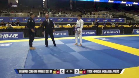 Vitor Henrique Andrade Da Paixão vs Bernardo Cordeiro Ramires Dos Sa 2026 Pan Jiu Jitsu IBJJF Championship