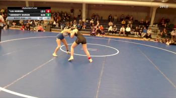 120 lbs 3rd Place Match - Serenity Duron, Klein vs Lili Huegel, Lincoln Southeast