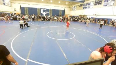 155 lbs 1st Place Match - Emily Warren, Seaside WC vs Abigail Gomez, Panthers Academy Of Wrestling