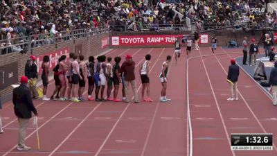 High School Boys' 4x400m Relay South Jersey Large, Event 550, Finals 1