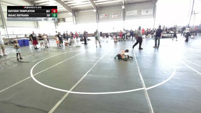46 lbs Rr Rnd 3 - Hayden Templeton, Mat Rats Rebooted vs Isaac Estrada, Top Rank Hammers