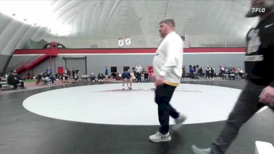 133 lbs Cons. Round 4 - Joey Ruzic, Unattached Illinois vs Logan Richardson, Marian University (IN)