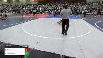 137 lbs Consi Of 8 #2 - Revin Tabor, 208 Spartans vs Carter Camilosa, Delta Wrestling Club