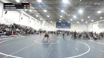 215 lbs Consolation - Chase Galke, Shelton vs Heath Weeden, Newington