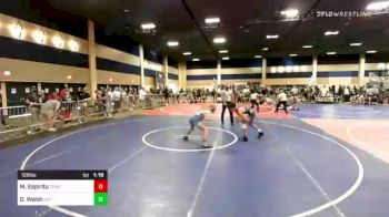 126 lbs Round Of 64 - Malikhi Espiritu, Temecula Valley HS vs Oscar Walsh, Dixie High