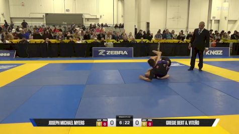 JOSEPH MICHAEL MYERS vs Gregie Bert A. Viteño 2025 World IBJJF Jiu-Jitsu No-Gi Championship