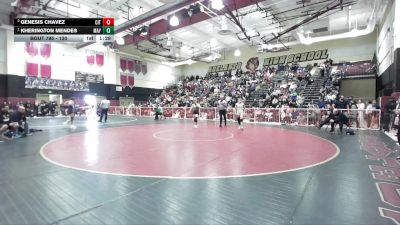 120 lbs 1st Place Match - Kherington Mendes, Mayfair vs Genesis Chavez, Citrus Valley