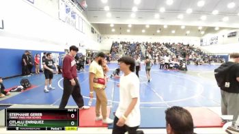 125 lbs Round 3 - Stephanie Gereb, Torrey Pines High School vs Citlalli Enriquez, Chino Hills WC