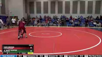 170 lbs Cons. Round 3 - Jack Brown, Pike Road School vs Ji` Quez Hunter, Prattville