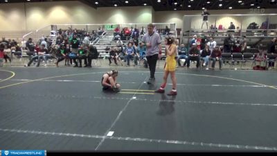 75 lbs Round 2 - Bristol Larson, American Gladiators vs Kyla Strohl, Mat Psychos