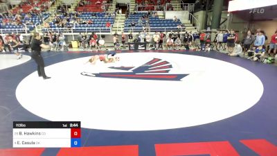 113 lbs Rnd Of 32 - Blake Hawkins, CO vs Eric Casula, OK