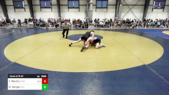 149 lbs Consi Of 16 #1 - TJ Martin, Pennsylvania College Of Technology vs Ricky Horger, Delaware Valley