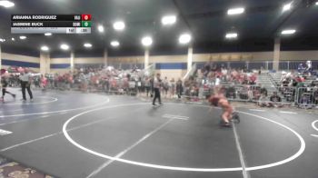 101 lbs Consi Of 8 #1 - Arianna Rodriguez, Valiant College Prep vs Jasmine Buck, Dominate WC