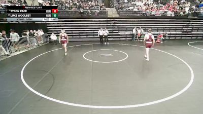 3A 150 lbs Cons. Semi - Tyson Pace, Morgan vs Luke Woolsey, Morgan