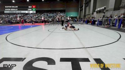 75 lbs Consi Of 16 #2 - Easton Miller, DUCHESNE Eagles vs Jaxon Sedillo, LV Bear Wrestling Club