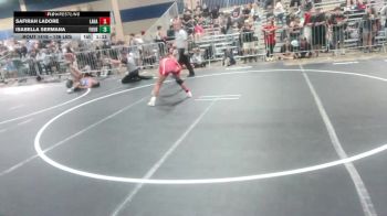 136 lbs Round Of 32 - Safirah Ladore, Lahaina Roughnecks vs Isabella Sermana, Fourth Chamber WC