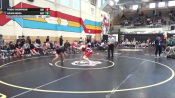 165 lbs Semis & 3rd Wb (16 Team) - Trigg Thompson, Central vs Julian Meza, Rock Springs