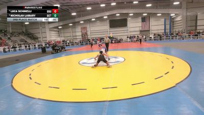6 - 132 lbs 3rd Place Match - Luca Schinelli, Grassfield vs Nicholas Lamary, Battlefield