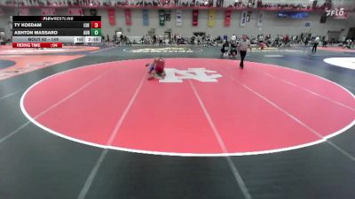 149 lbs Champ. Round 1 - Ashton Massaro, Aurora Universtiy vs Ty Koedam, Coe