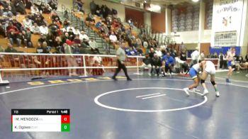 113 lbs Semifinal - MOSES MENDOZA, Gilroy vs Kekoa Ogawa, Central Catholic