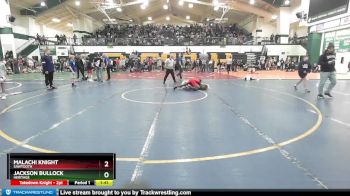 115 lbs Champ. Round 2 - Jackson Bullock, Heritage vs Malachi Knight, Sawtooth