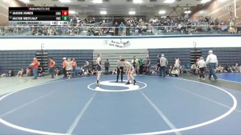 110 lbs Cons. Round 1 - Jason Jones, All In Wrestling Academy vs Jacob Metcalf, Hawk Wrestling Club