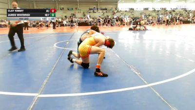 160 lbs Round Of 32 - Clay Kimmy, Average Joes - HSB vs James Whitbred, 4M Power - HSB