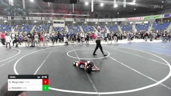 55 lbs Rr Rnd 1 - Rocco Mcgruder, Team Grand Valley Elite vs Jaxon Rosales, Duran WC