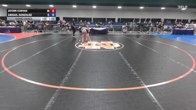 112 lbs Consolation - Jaydin Cuevas, CO vs Abigail Gonzalez, FL