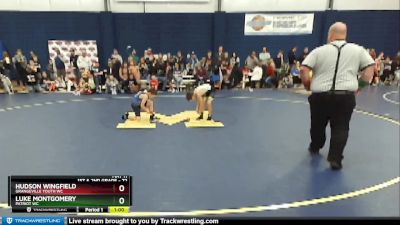 72 lbs Cons. Round 1 - Hudson Wingfield, Grangeville Youth WC vs Luke Montgomery, Patriot WC