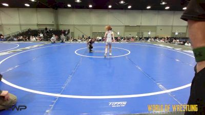 65 lbs Rr Rnd 5 - Kalisynn Meyer, Super Girls K-6 Blue vs Liliana Guerrero, Mojo K-6