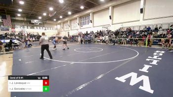 170 lbs Consi Of 8 #1 - Jacob Levesque, Xavier vs Jeff Gonzalez, Newtown