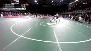 126 lbs Cons. Round 3 - Alex Andrade, Valley vs Luke Mckeown, Vista Del Lago
