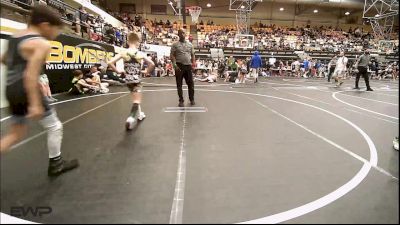 64-67 lbs Rr Rnd 2 - Darren Cuevas, Shelton Wrestling Academy vs Louden Moon, Louisiana Muggers