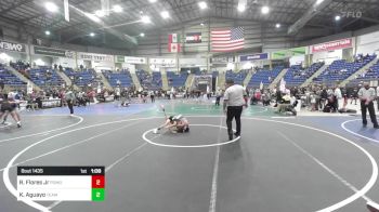 70 lbs Semifinal - Richard Flores Jr, Pomona Elite vs Kaden Aguayo, Team Champs